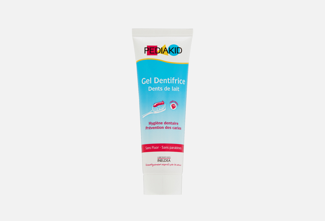 Зубная паста 2+ PEDIAKID Gel Dentifrice  