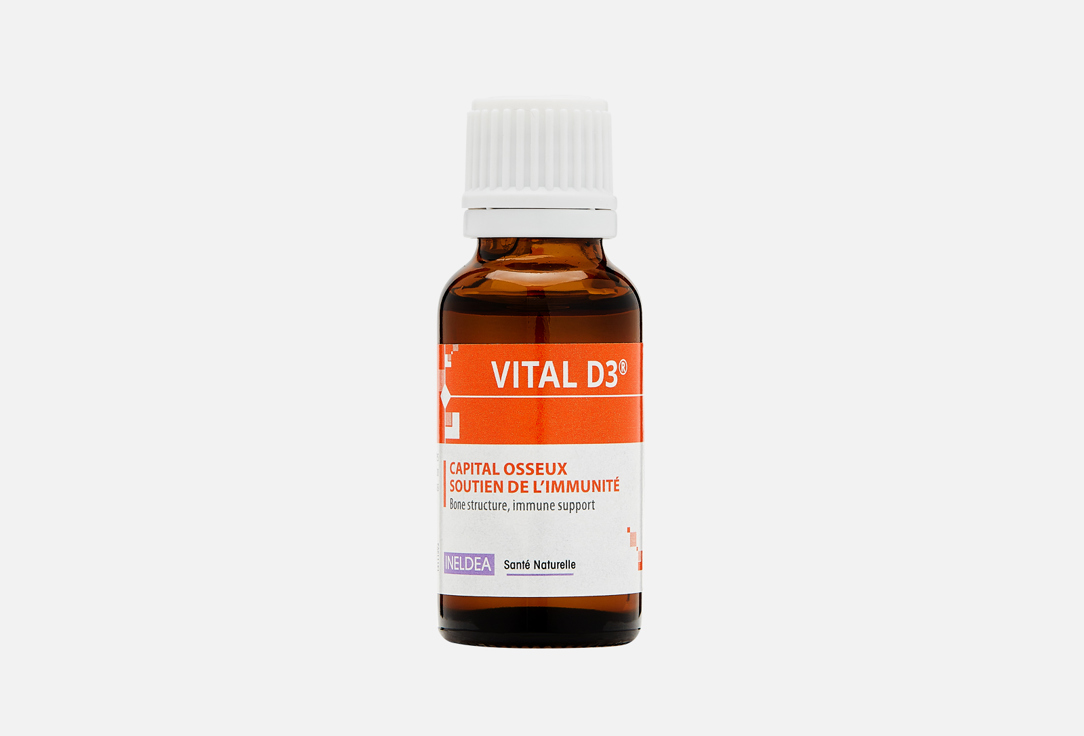Витамин D3 INELDEA SANTE NATURELLE Vital-D3 в каплях 20 мл цена и фото
