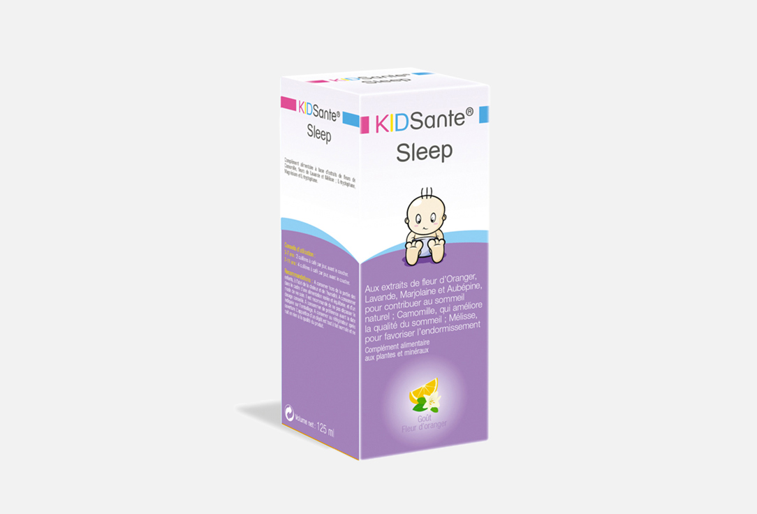 Биологически активная добавка KID SANTE Kid Sante Sleep 125 мл биологически активная добавка solgar sleep