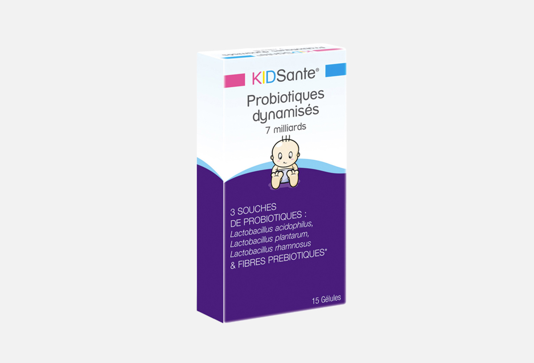 цена Биологически активная добавка с пробиотиком KID SANTE Probiotiques dynamises 15 шт