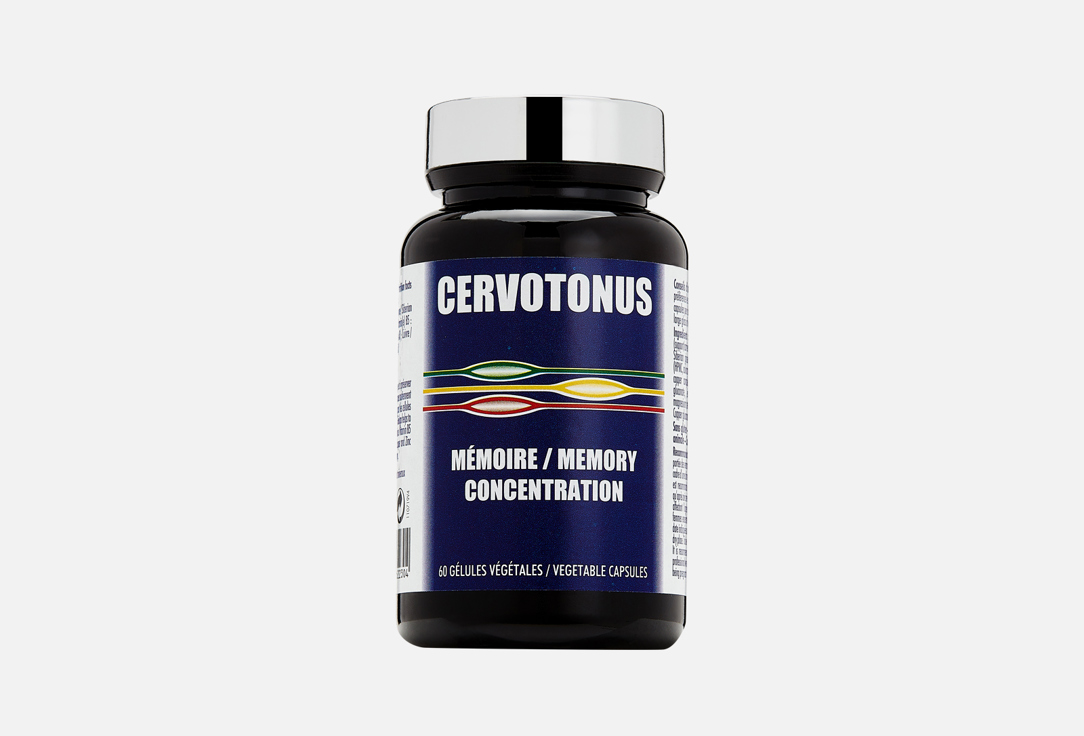 Сервотонус для памяти и лучшей концентрации NUTRI EXPERT CERVOTONUS 60 шт harmonic innerprizes etherium gold для концентрации на мозге 60 вегетарианских капсул