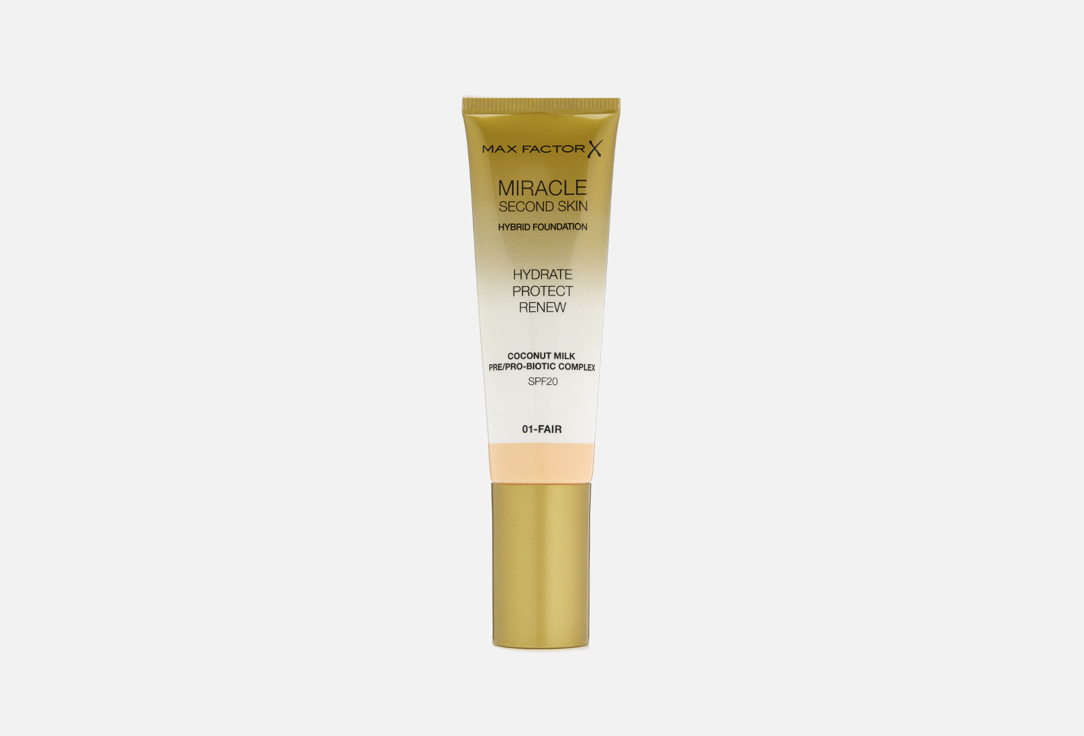 Тональная основа MAX FACTOR Miracle Touch Second Skin 30 мл