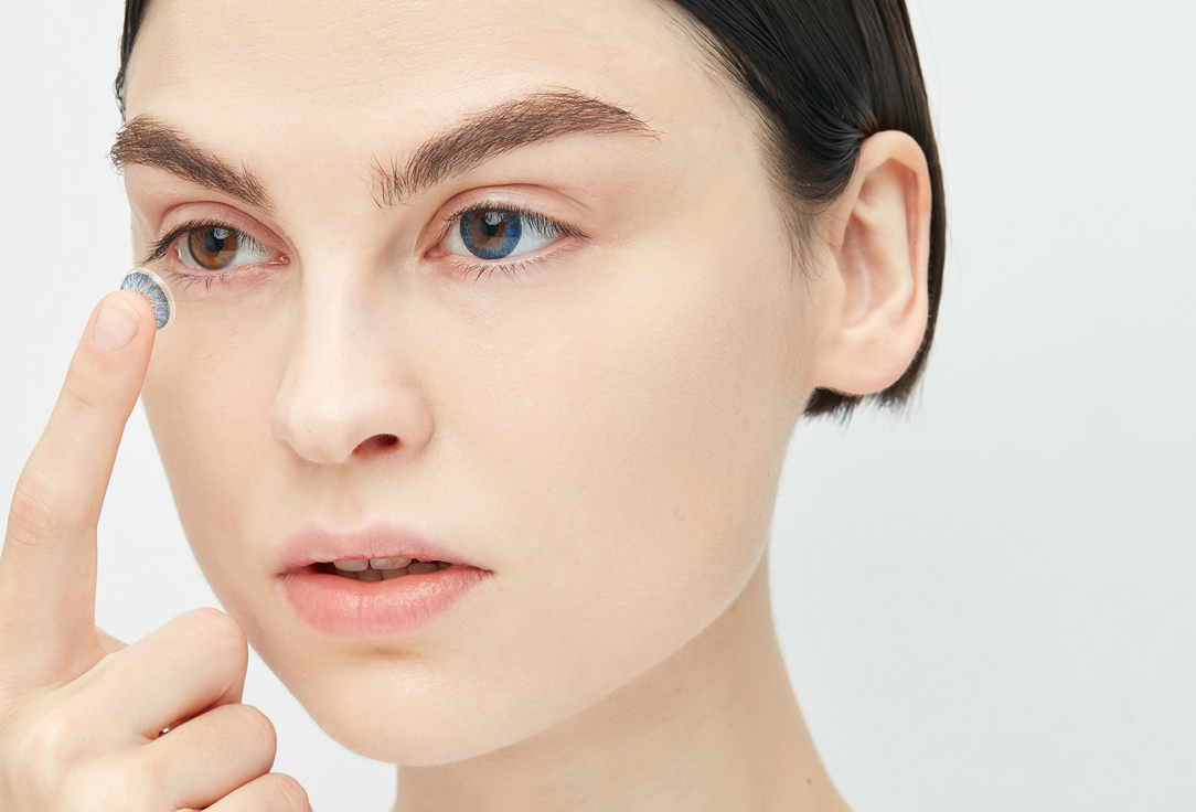 Изображение товара Цветные контактные линзы Adria Color 2T TRUE SAPPHIRE, 2 шт