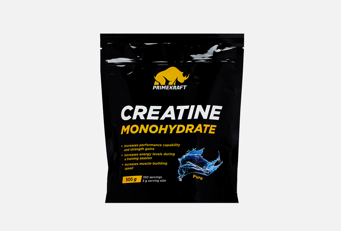 цена Продукт для питания спортсменов PRIME KRAFT Сreatine Monohydrate 500 г