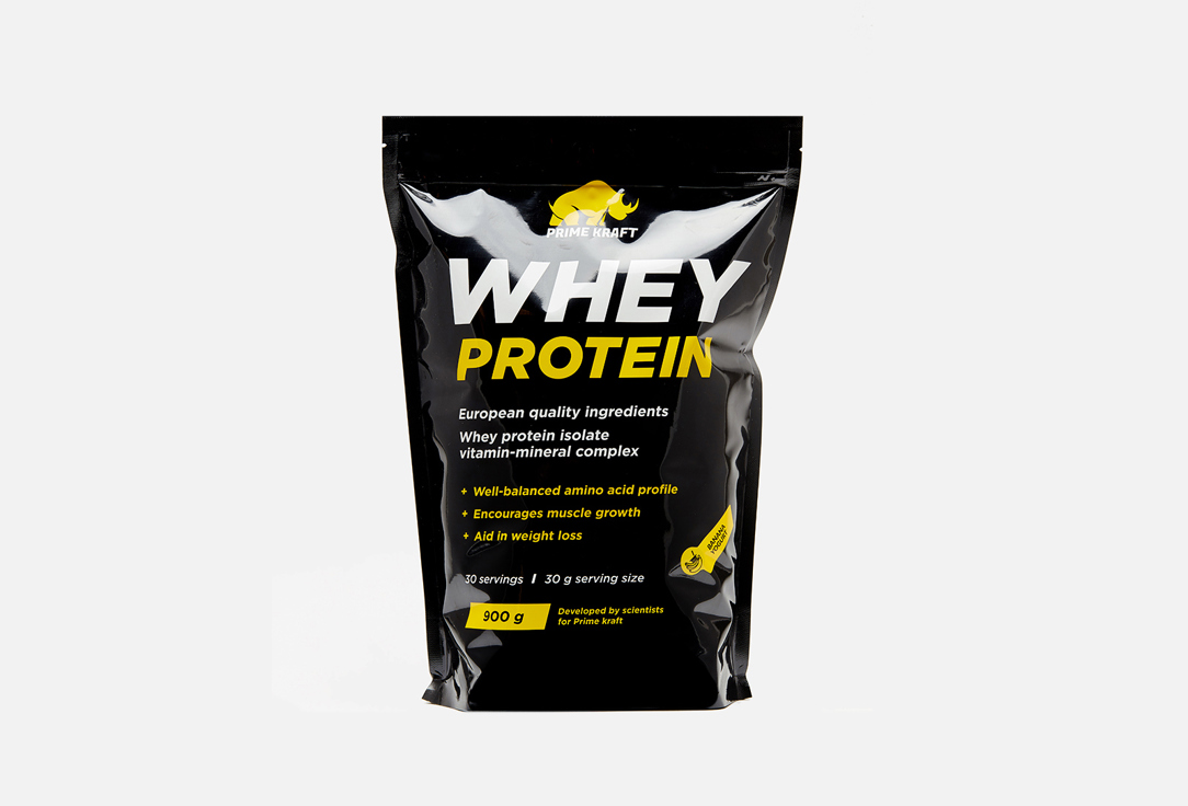 Изображение товара Протеиновый коктейль: банановый йогурт Prime Kraft Whey Protein