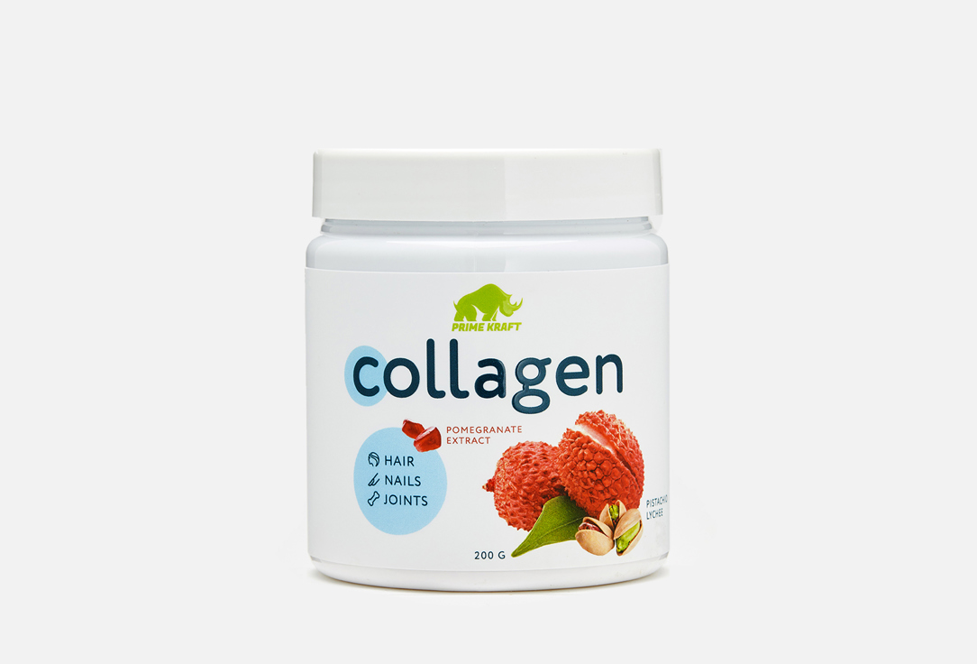 Комплексная пищевая добавка: фисташки-личи  Prime Kraft Collagen 