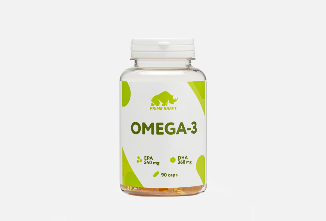 Биологически активная добавка PRIME KRAFT Omega-3 90 шт биологически активная добавка solgar efa 1300 mg omega 3 6 9 120 шт