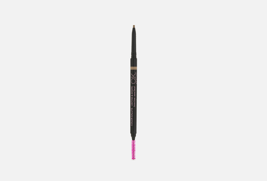 Карандаш для бровей OK BEAUTY COLOR SALUTE DEFINE & SHAPE 20 г карандаши для бровей ok beauty карандаш для бровей сolor salute define