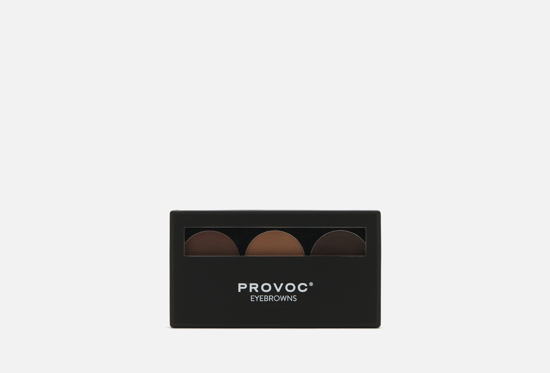 Набор теней для  бровей  Provoc Brow Palette  01 Light Brown 