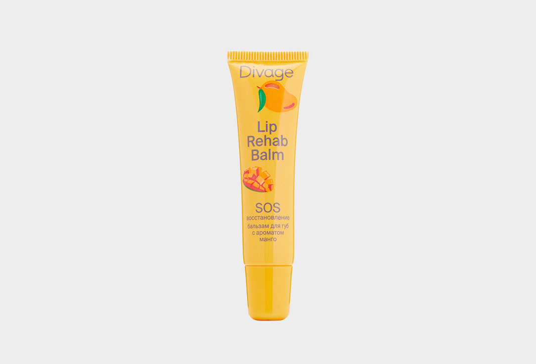 Бальзам для губ с ароматом манго Divage Lip Rehab Balm Манго