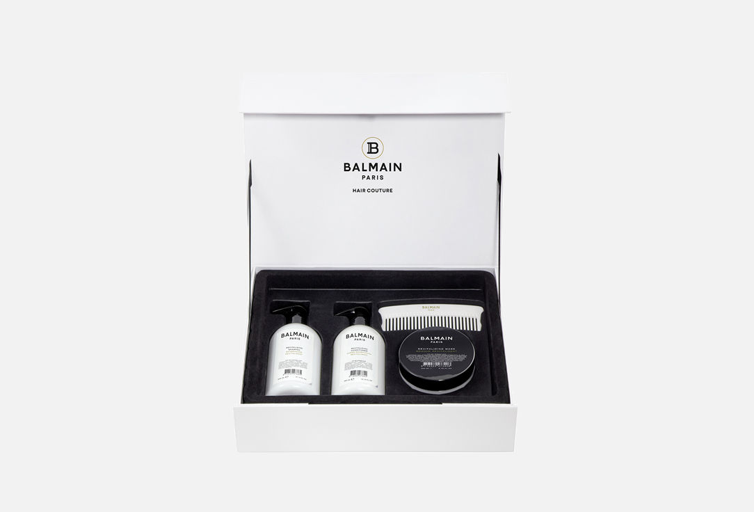 Набор для восстанавливающего ухода BALMAIN PARIS HAIR COUTURE Revitalizing Care Set 1 шт шёлковая дымка для волос balmain paris silk perfume travel size 50 мл