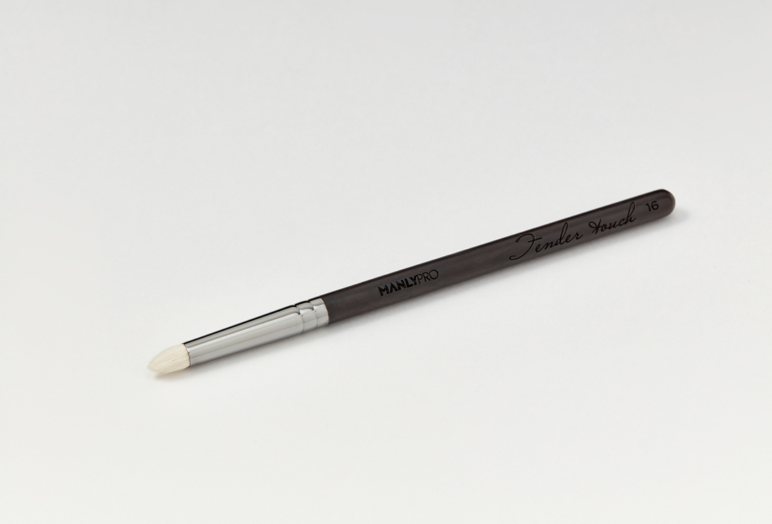 Круглая кисть-карандаш для сухих и кремовых текстур Manly PRO Tender Touch 