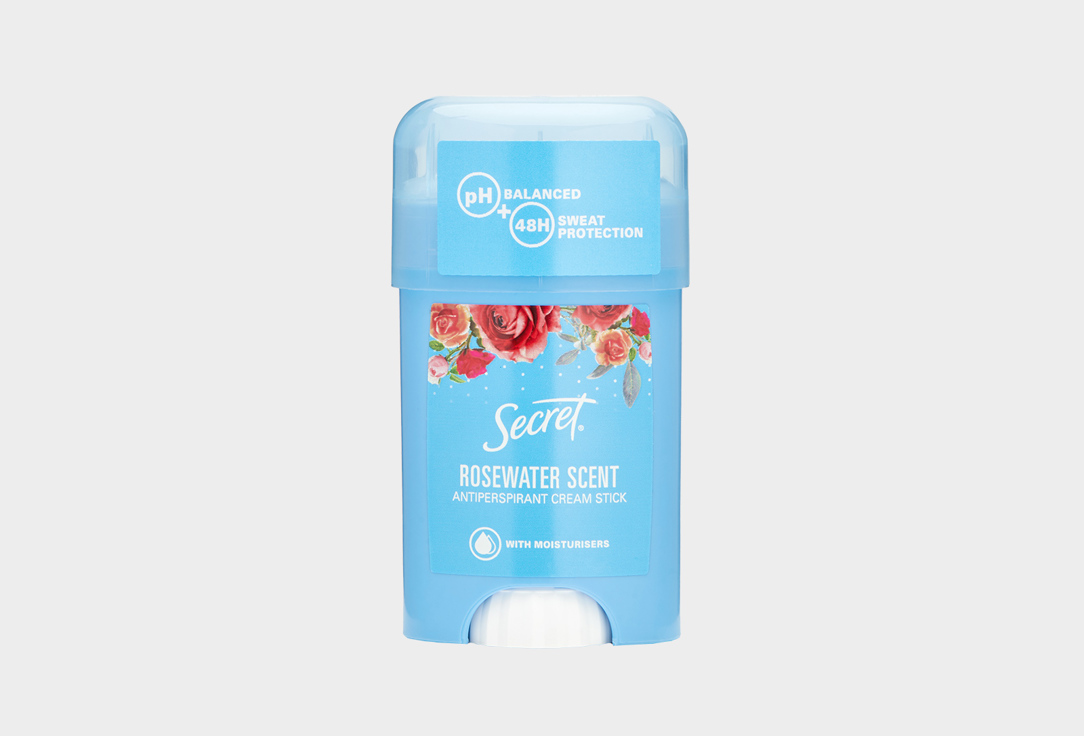кремовый антиперспирант Secret Rosewater scent 