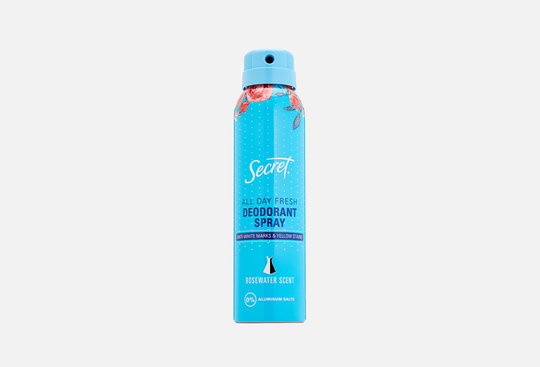 Дезодорант-спрей Secret Rosewater scent 