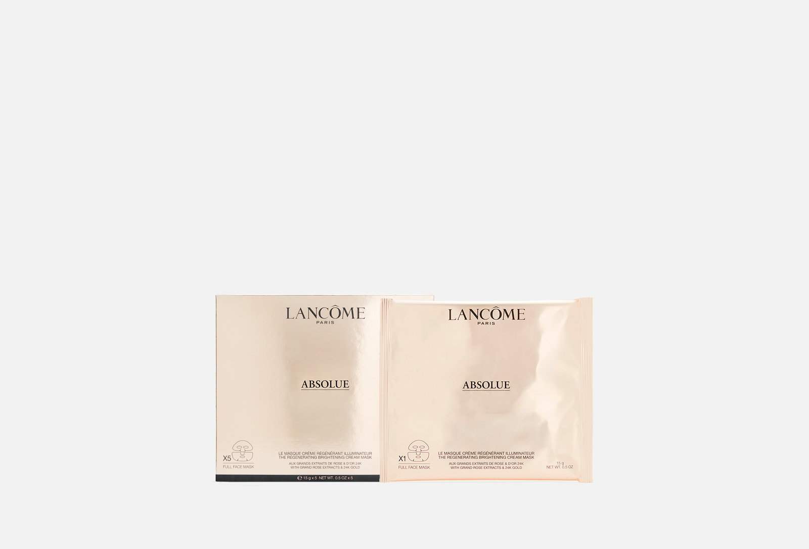 Lancôme Набор тканевых крем-масок для лица Absolue 5 шт — купить, цена ...