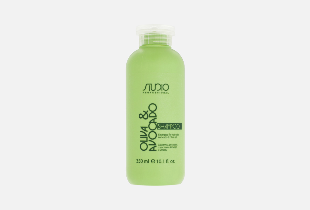 Шампунь для волос с маслами Авокадо и Оливы линии Kapous Hair shampoo with Avocado and Olive oils line Studio Professional 