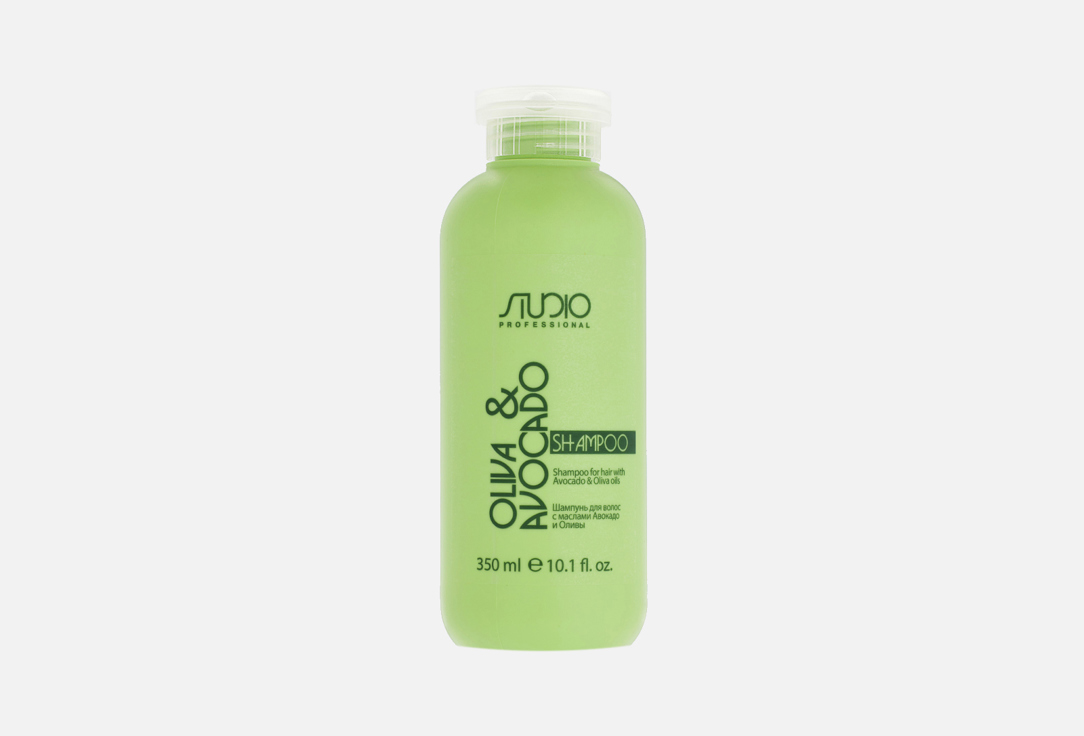 

Шампунь для волос с маслами Авокадо и Оливы линии KAPOUS, Hair shampoo with Avocado and Olive oils line Studio Professional 350 мл