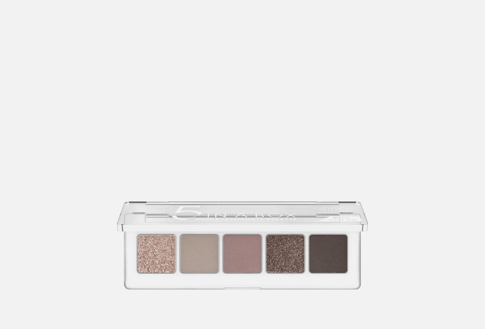 Catrice палетка для глаз 5 In A Box Mini 020 - Soft Rose Look 4 г ...
