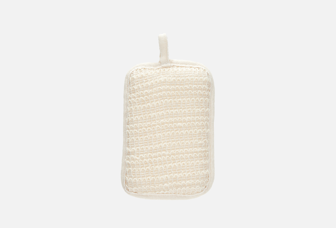Мочалка для тела BEAUTY FORMAT Nettle + cotton 1 шт мочалка для душа натуральная брус светлая