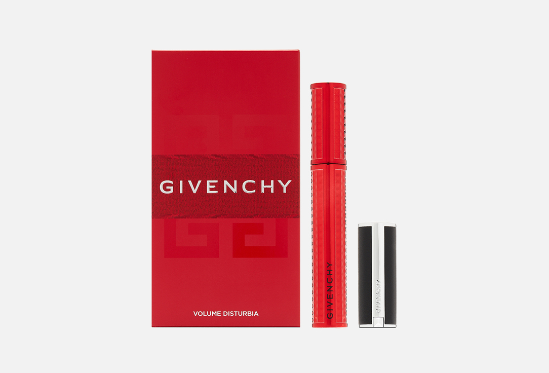 Набор для макияжа глаз и губ Givenchy  Volume Disturbia + Le Rouge 
