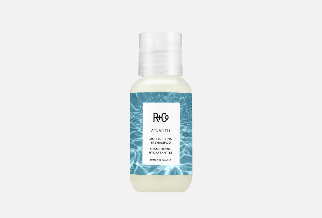 цена шампунь для увлажнения с витамином В5 (тревел) R+CO ATLANTIS Moisturizing B5 Shampoo (travel) 60 мл