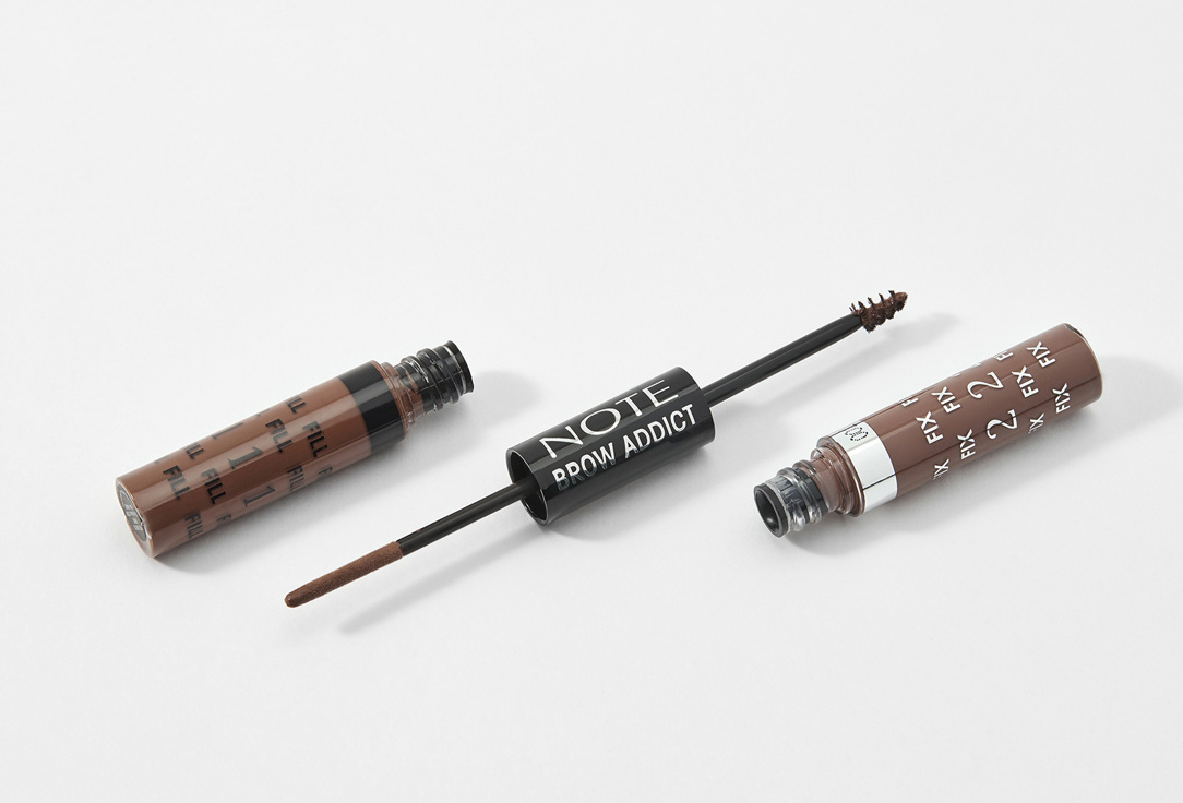 Многофункциональный тинт для бровей NOTE brow addict tint & shaping gel 3