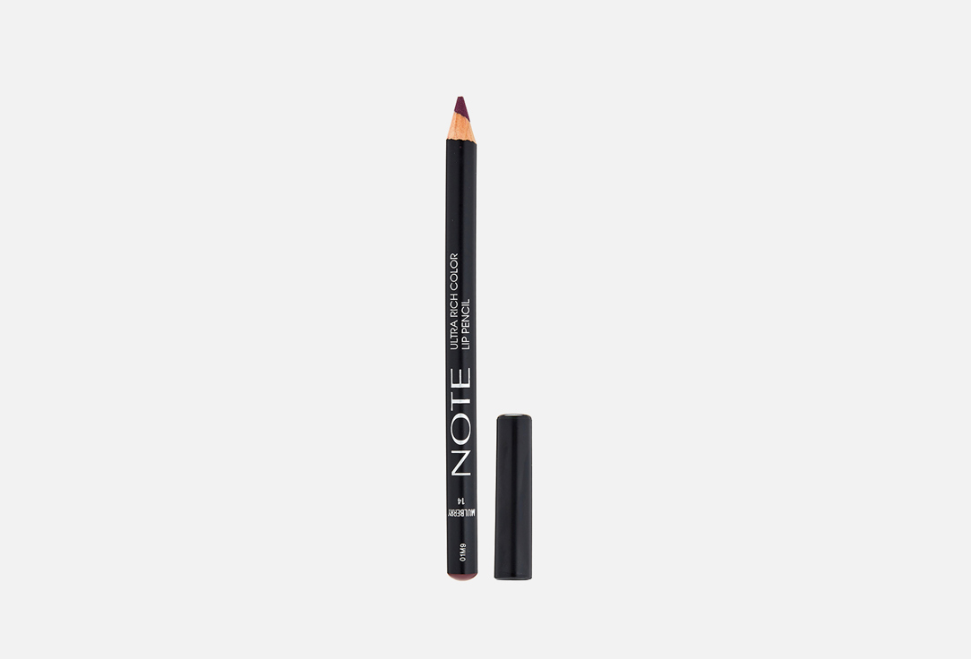 Карандаш для губ насыщенного цвета NOTE ultra rich color lip pencil 14