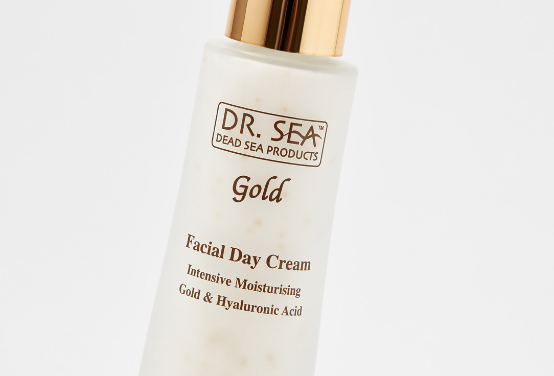 Глубокоувлажняющий регенерирующий крем для лица с колоидным золотом и гиалуроновой кислотой Dr.Sea gold and hyaluronic acid 