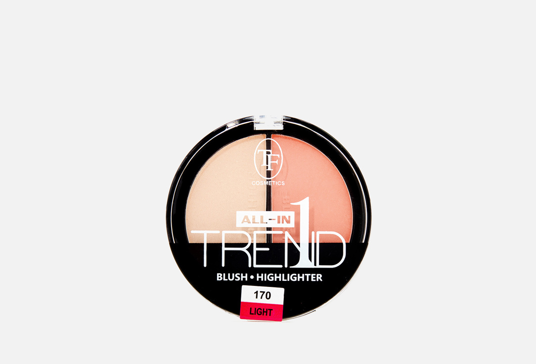 Изображение товара Двойные румяна и хайлайтер TF Cosmetics TREND ALL-IN-ONE 12 мл для лица
