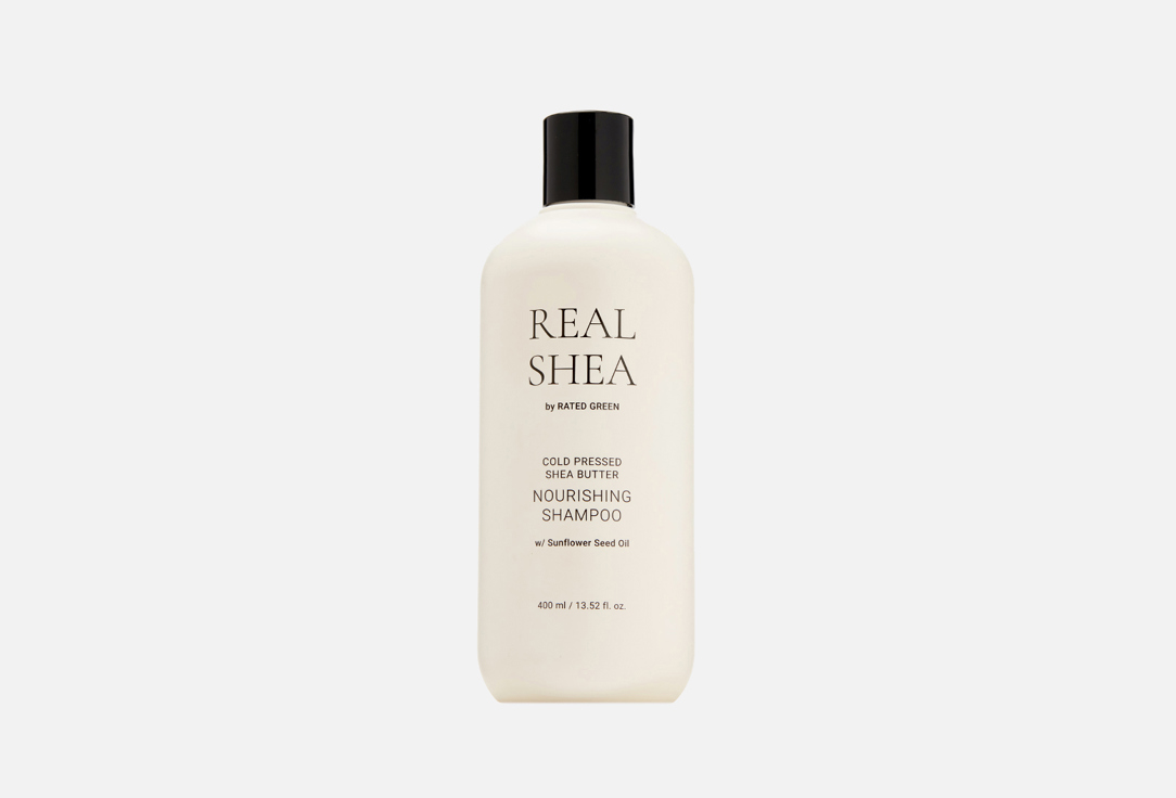 Изображение товара Питательный шампунь для волос с маслом ши RATED GREEN Cold Pressed Shea Butter Nourishing Shampoo