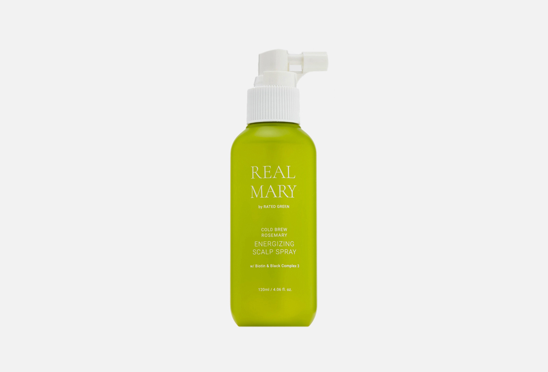Изображение товара Регенерирующий спрей для кожи головы RATED GREEN Cold Brew Rosemary Energizing Scalp Spray
