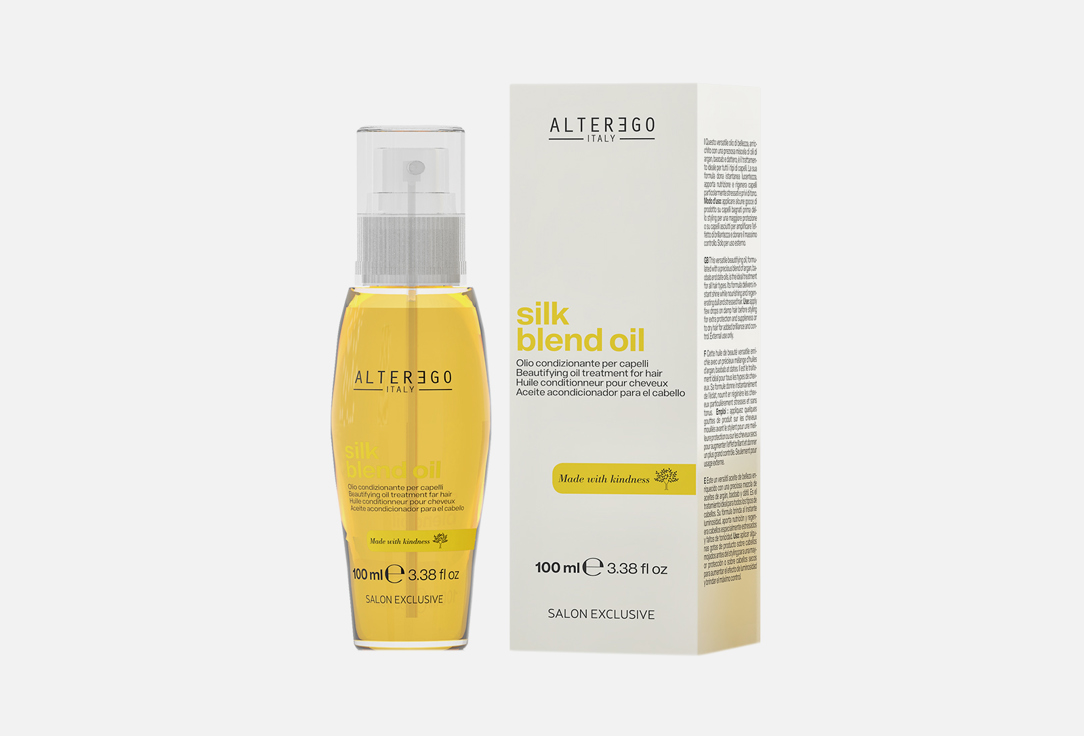 Шелковое ухаживающие масло ALTEREGO ITALY Silk Oil Blend Oil 100 мл шелковое ухаживающие масло alterego italy silk oil blend oil 100 мл