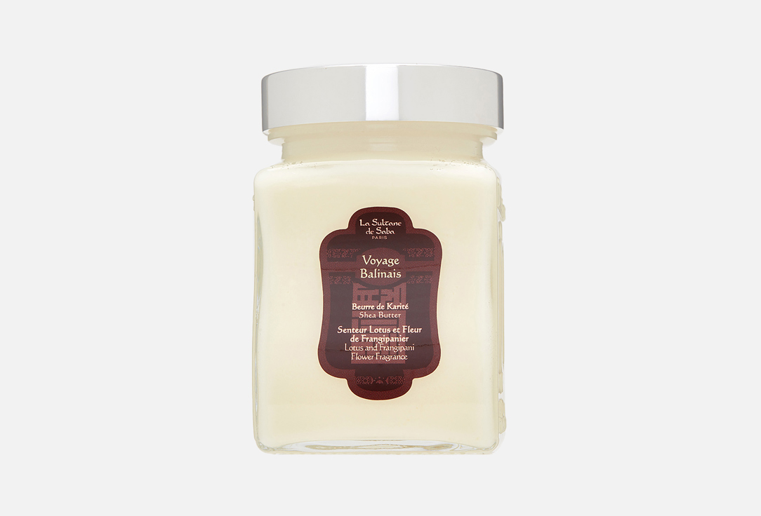 Изображение товара Масло карите для тела и волос La Sultane de Saba BEURRE DE KARITE LOTUS AND FRANGIPANI FLOWERS