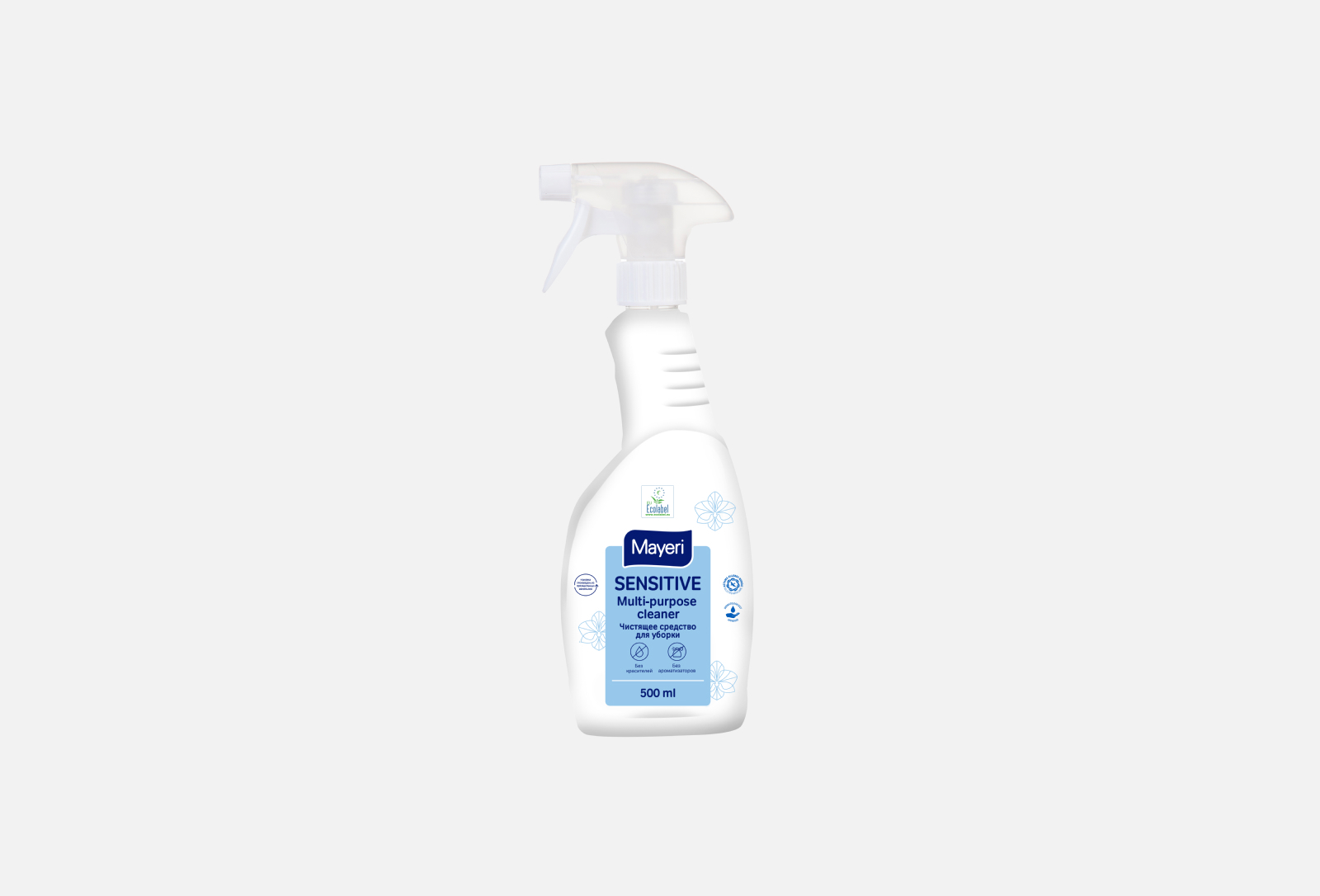 Mayeri ЭКО Универсальное чистящее средство для уборки SENSITIVE  MULTI-PURPOSE CLEANER 500 мл — купить в Москве