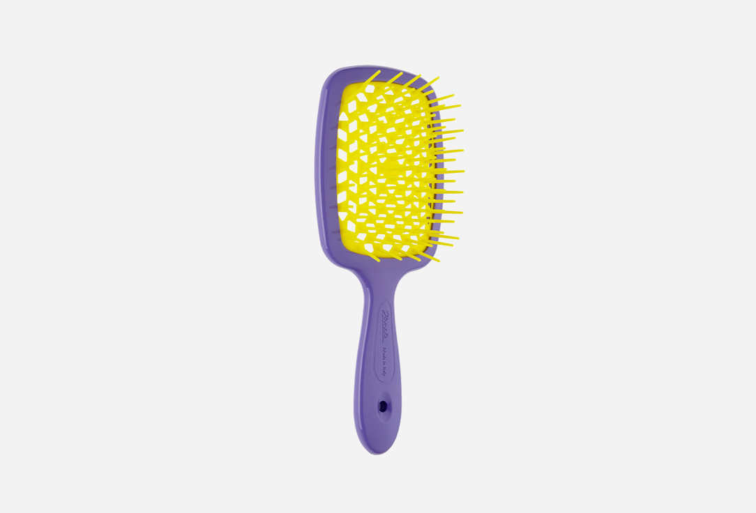 Щетка для волос Janeke Purple-yellow 
