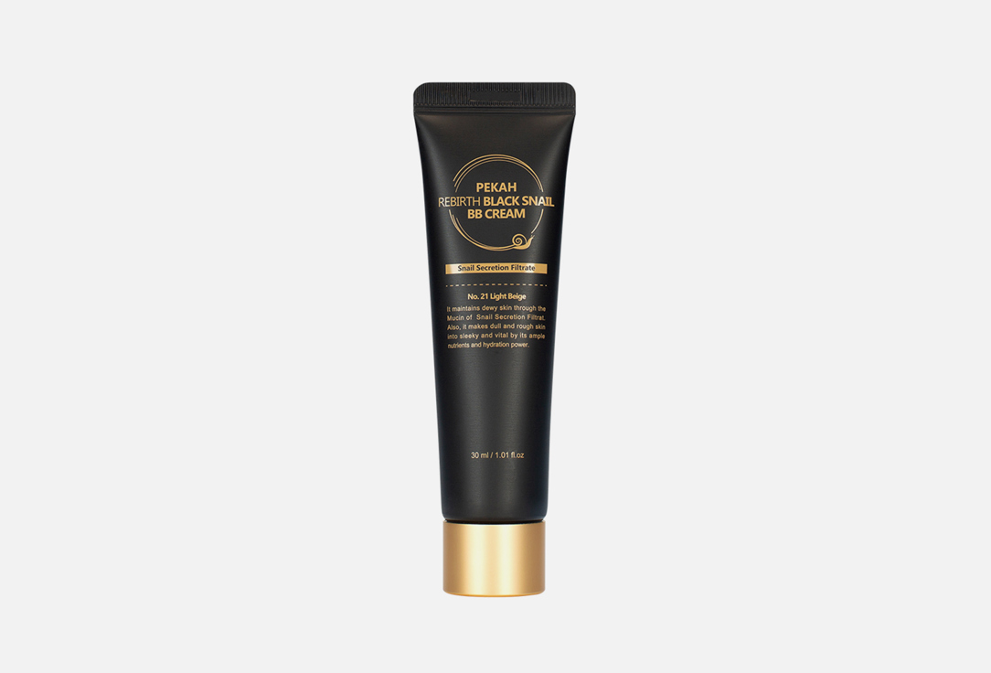 BB крем  Pekah Rebirth Black Snail BB Cream 21, Light Beige