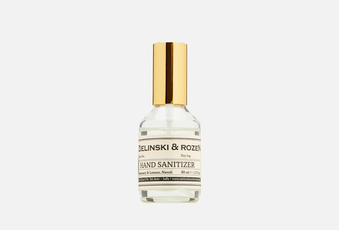 

Антисептический спрей для рук ZIELINSKI & ROZEN, Rosemary & Lemon 50 мл