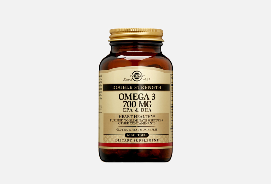 Омега 3 Solgar Double Strength Omega-3 700 mg 