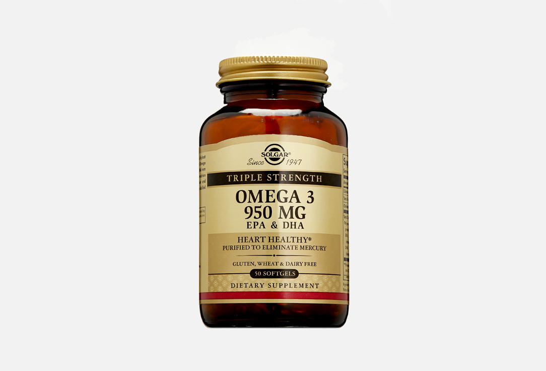Triple Strength Omega-3 950 mg EPA&DHA 50 шт