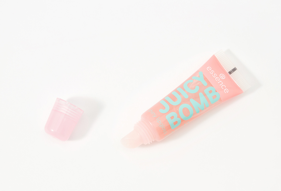 БЛЕСК ДЛЯ ГУБ Essence JUICY BOMB shiny lipgloss 02, LOVELY RASPBERRY