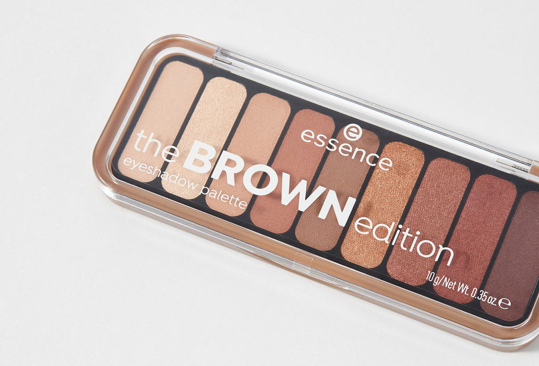 the BROWN editioneyeshadow palette  10 30