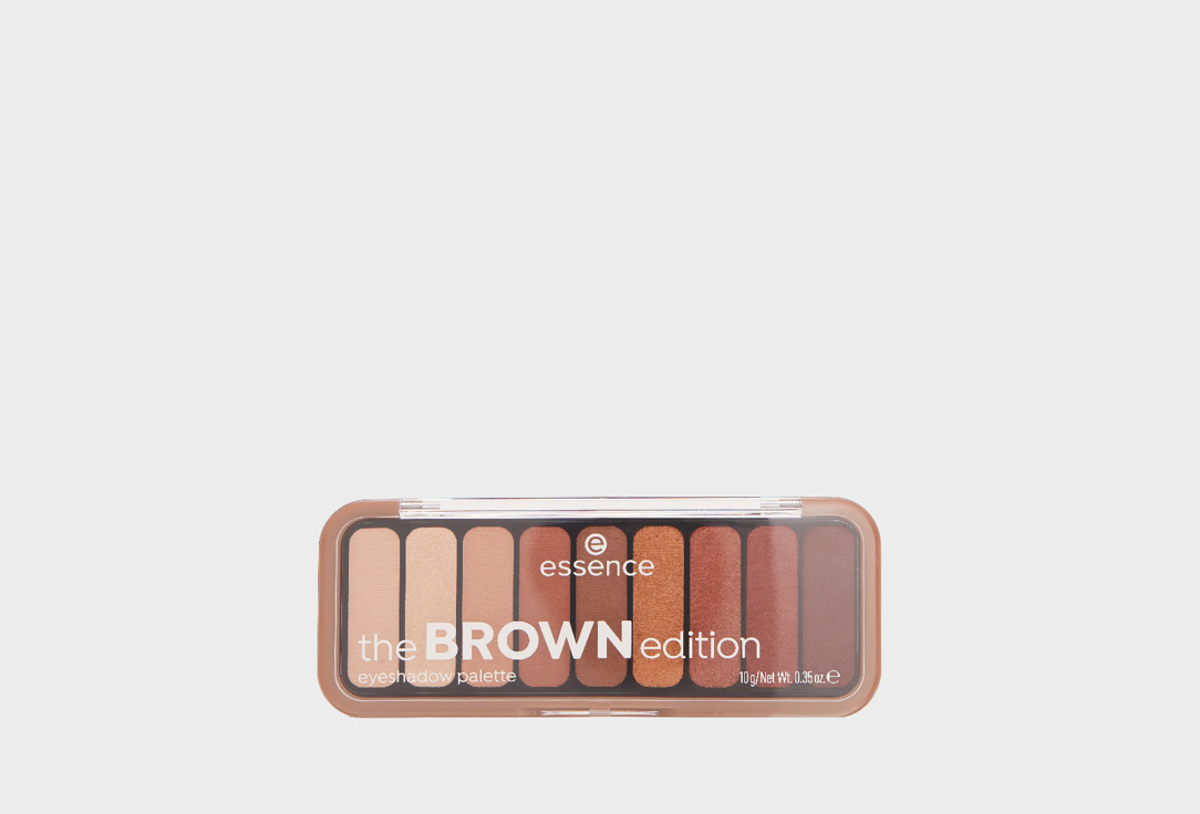 the BROWN editioneyeshadow palette  10 30