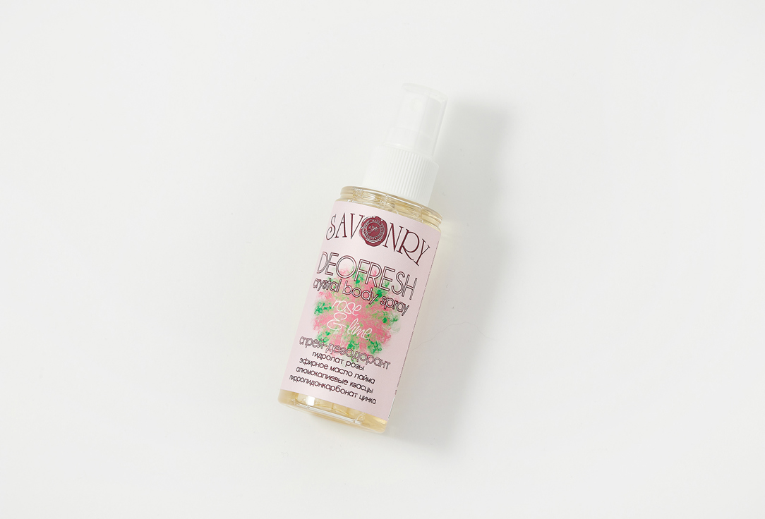 Deo FRESH rose and lime  100
