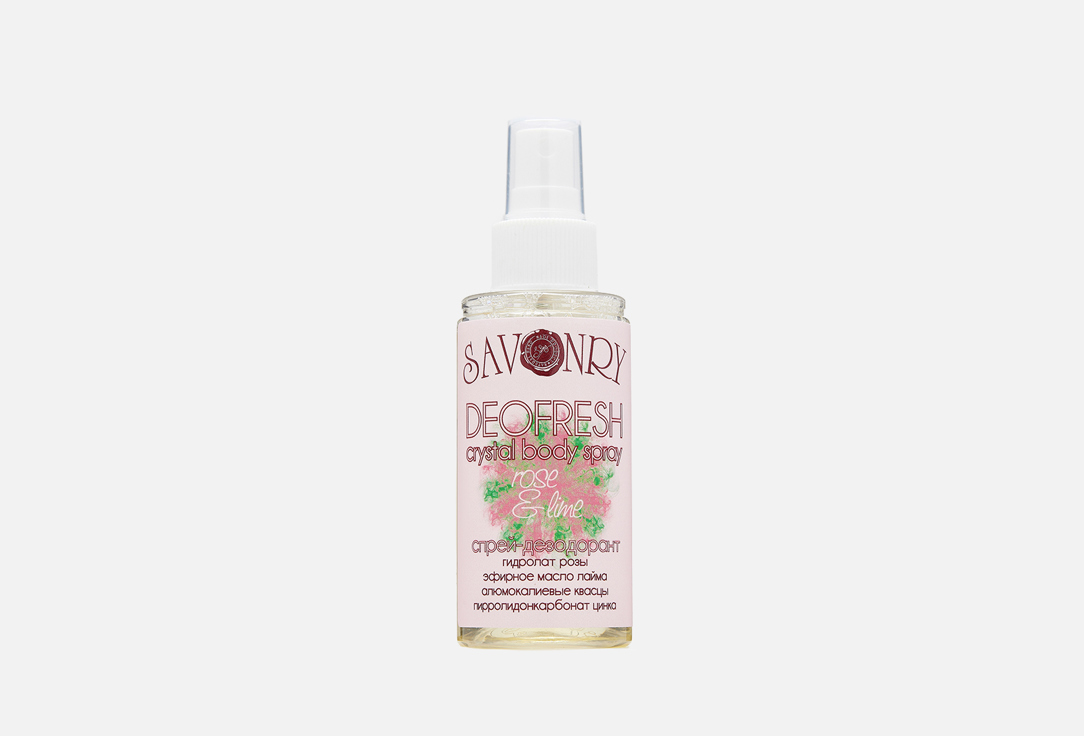 Deo FRESH rose and lime  100