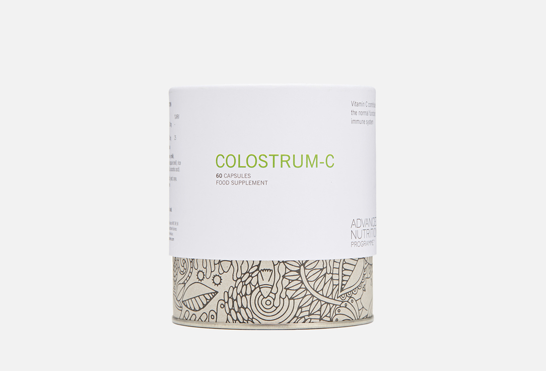 Комплекс витаминов для красоты кожи ADVANCED NUTRITION PROGRAMME Colostrum-c витамин C 60 шт