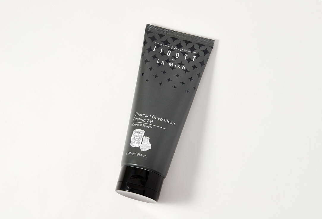 Cleansing exfoliating gel with charcoal  180