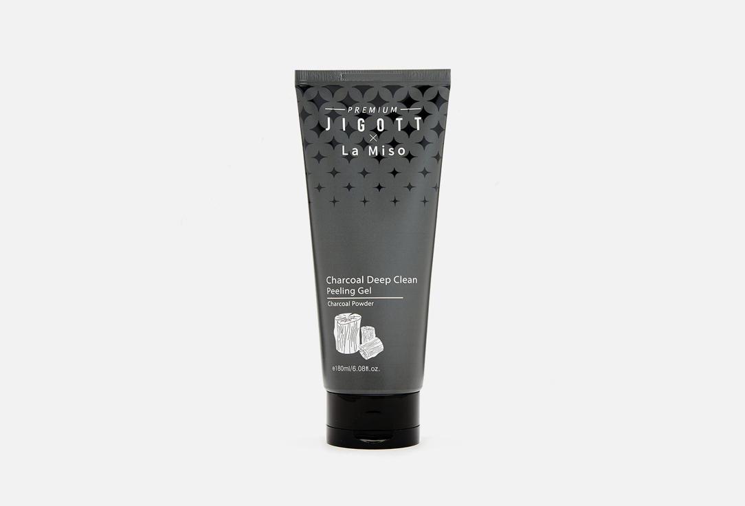 Cleansing exfoliating gel with charcoal  180