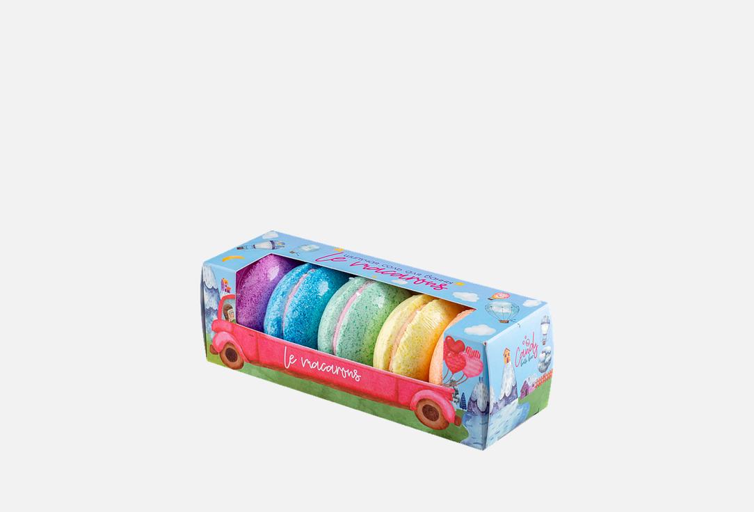 

Набор шипучей соли для ванны ЛАБОРАТОРИЯ КАТРИН, Le makarons Effervescent 5 шт