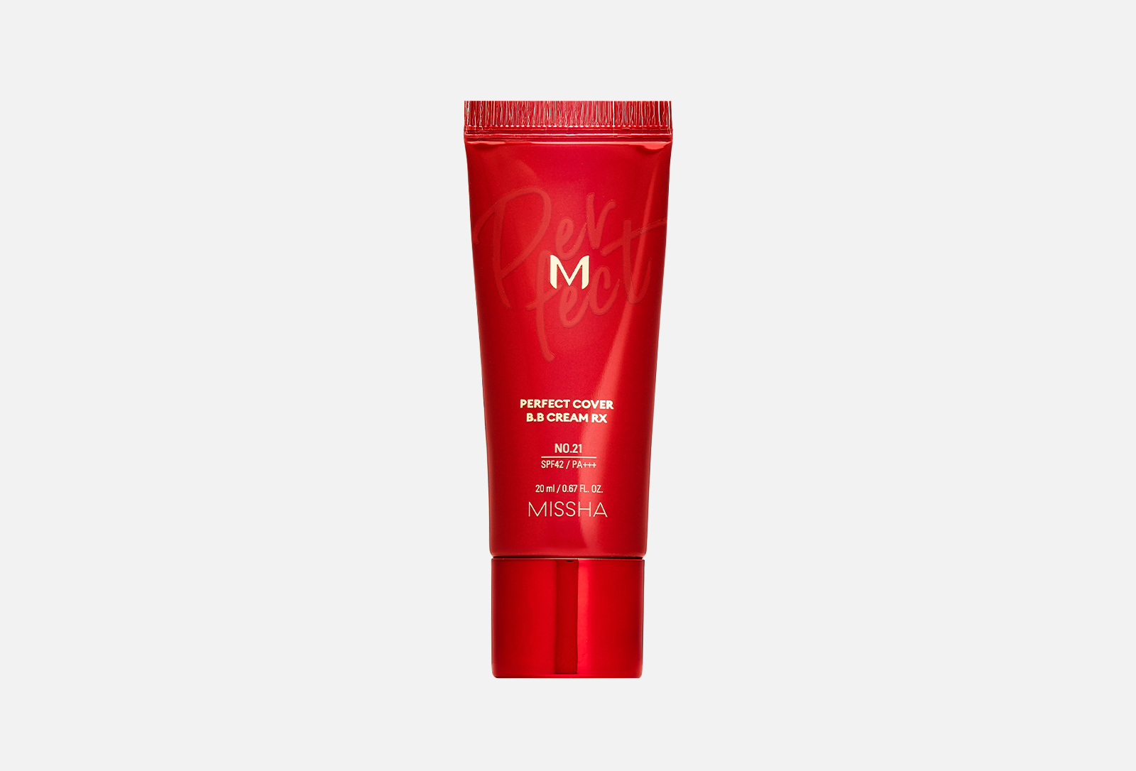 Missha Тональный BB крем SPF42 PA+++ Perfect Cover Rx 21, Light beige ...