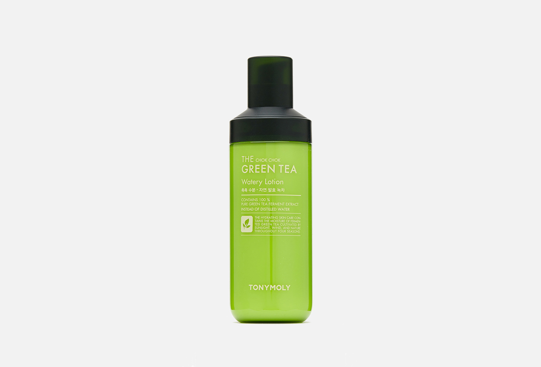 Увлажняющий лосьон для лица с экстрактом зелёного чая TONY MOLY THE CHOK CHOK GREEN TEA Watery Lotion  160 мл